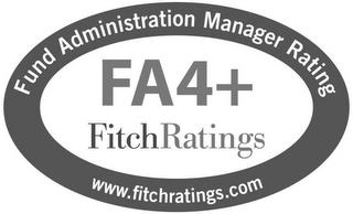 FUND ADMINISTRATION MANAGER RATING FA4+ FITCHRATINGS WWW.FITCHRATINGS.COM trademark