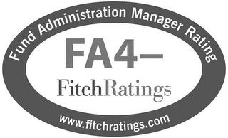 FUND ADMINISTRATION MANAGER RATING FA4- FITCHRATINGS WWW.FITCHRATINGS.COM trademark