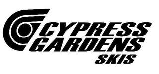 CYPRESS GARDEN SKIS trademark