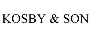 KOSBY & SON trademark