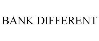 BANK DIFFERENT trademark