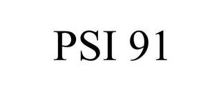 PSI 91 trademark