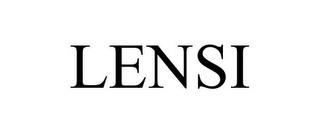 LENSI trademark