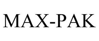 MAX-PAK trademark