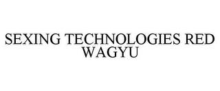 SEXING TECHNOLOGIES RED WAGYU trademark