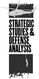 STRATEGIC STUDIES & DEFENSE ANALYSIS trademark