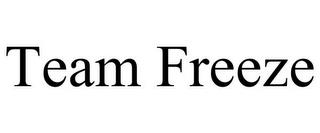 TEAM FREEZE trademark