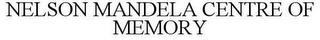 NELSON MANDELA CENTRE OF MEMORY trademark