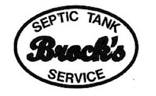 BROCK'S SEPTIC TANK SERVICE trademark