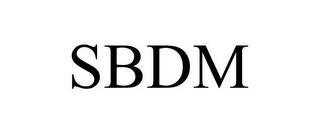 SBDM trademark