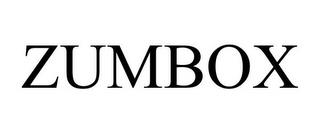 ZUMBOX trademark