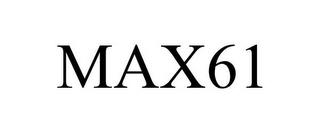 MAX61 trademark