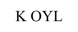 K OYL trademark