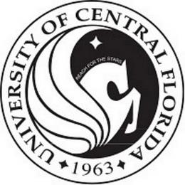 UNIVERSITY OF CENTRAL FLORIDA 1963 REACH FOR THE STARS trademark