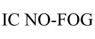 IC NO-FOG trademark