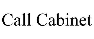 CALL CABINET trademark