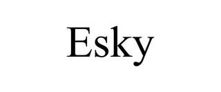 ESKY trademark