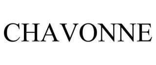 CHAVONNE trademark