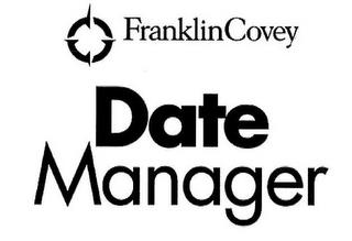 FRANKLIN COVEY DATE MANAGER trademark