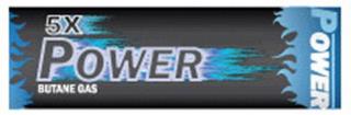 5X POWER BUTANE GAS POWER trademark