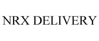 NRX DELIVERY trademark