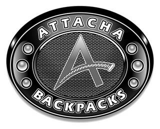 A ATTACHA BACKPACKS trademark