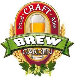 BREW GARDEN FOOD · CRAFT · ALES trademark