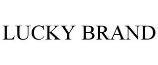 LUCKY BRAND trademark