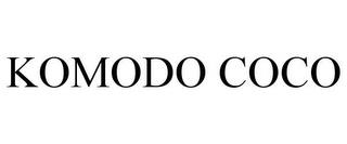 KOMODO COCO trademark