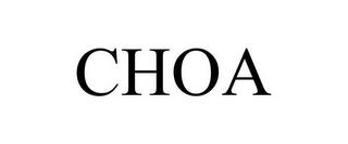 CHOA trademark