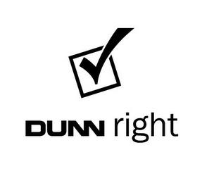 DUNN RIGHT trademark