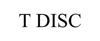 T DISC trademark