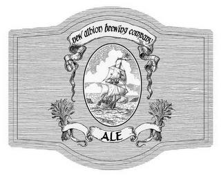 NEW ALBION BREWING COMPANY ALE trademark