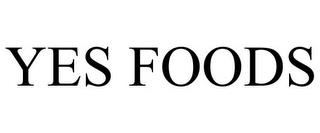 YES FOODS trademark