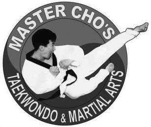 MASTER CHO'S TAEKWONDO & MARTIAL ARTS trademark