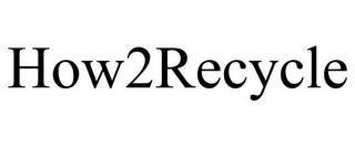 HOW2RECYCLE trademark