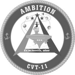 AMBITION CVT-11 EX SCIENTIA, ALAE trademark