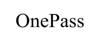 ONEPASS trademark