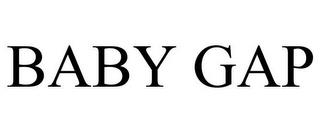 BABY GAP trademark