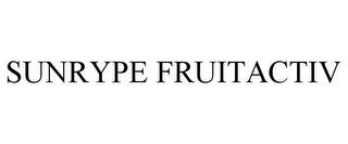 SUNRYPE FRUITACTIV trademark