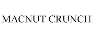 MACNUT CRUNCH trademark