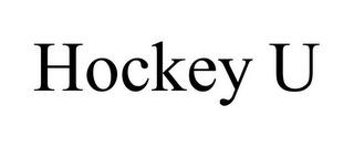 HOCKEY U trademark