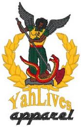 YAHLIVES APPAREL trademark