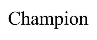 CHAMPION trademark