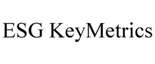 ESG KEYMETRICS trademark