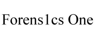 FORENS1CS ONE trademark