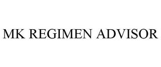 MK REGIMEN ADVISOR trademark