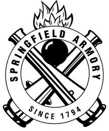 SPRINGFIELD ARMORY SINCE 1794 trademark