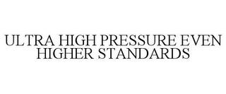 ULTRA HIGH PRESSURE EVEN HIGHER STANDARDS trademark