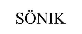 SÖNIK trademark